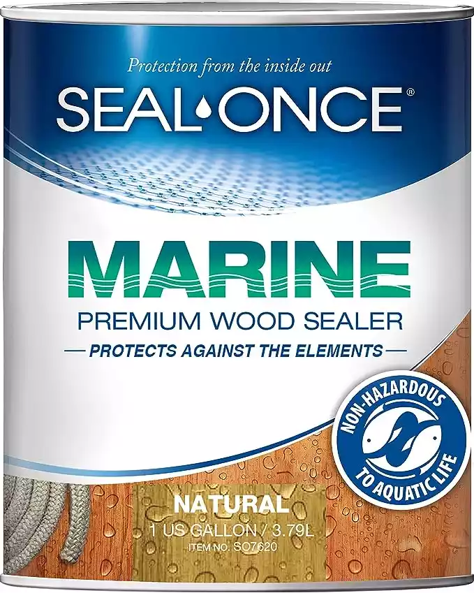 Seal Once Marine Premium Wood Sealer 1