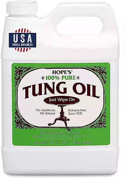 HOPE’S 100% Pure Tung Oil