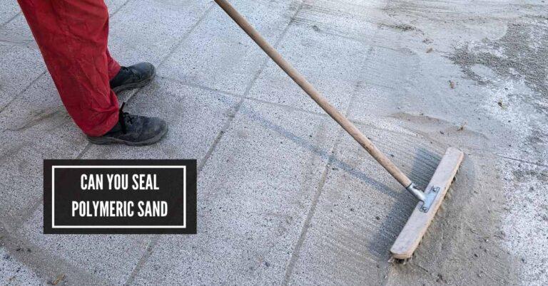 Shocking Truths Unveiled: Can You Seal Polymeric Sand?