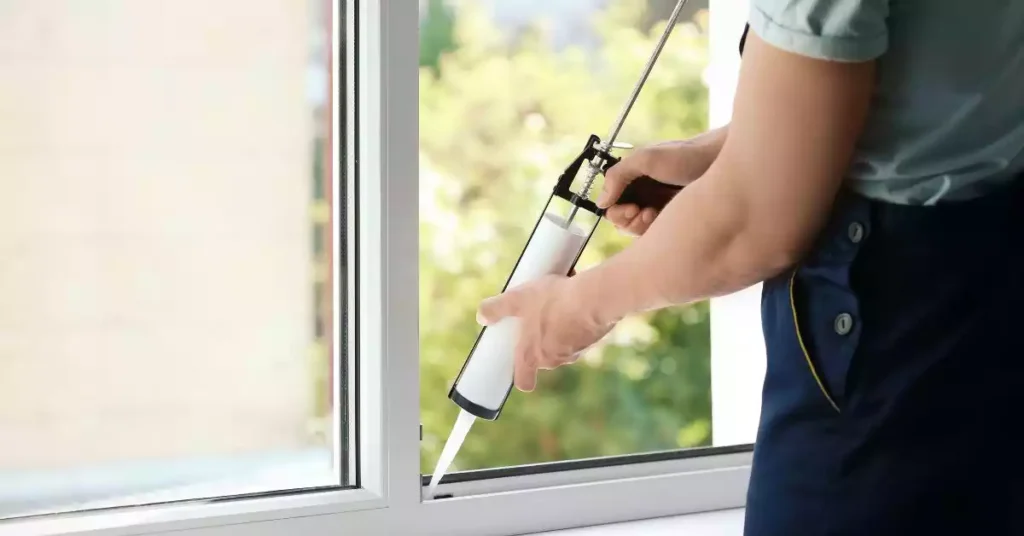 best way to seal leaking window