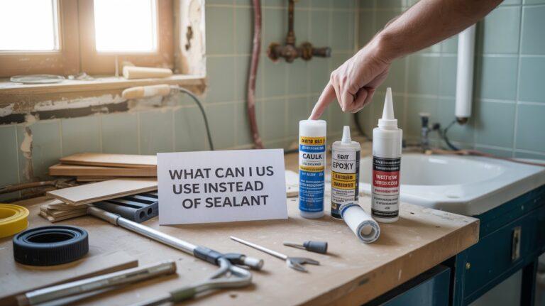 What Can I Use Instead of Sealant