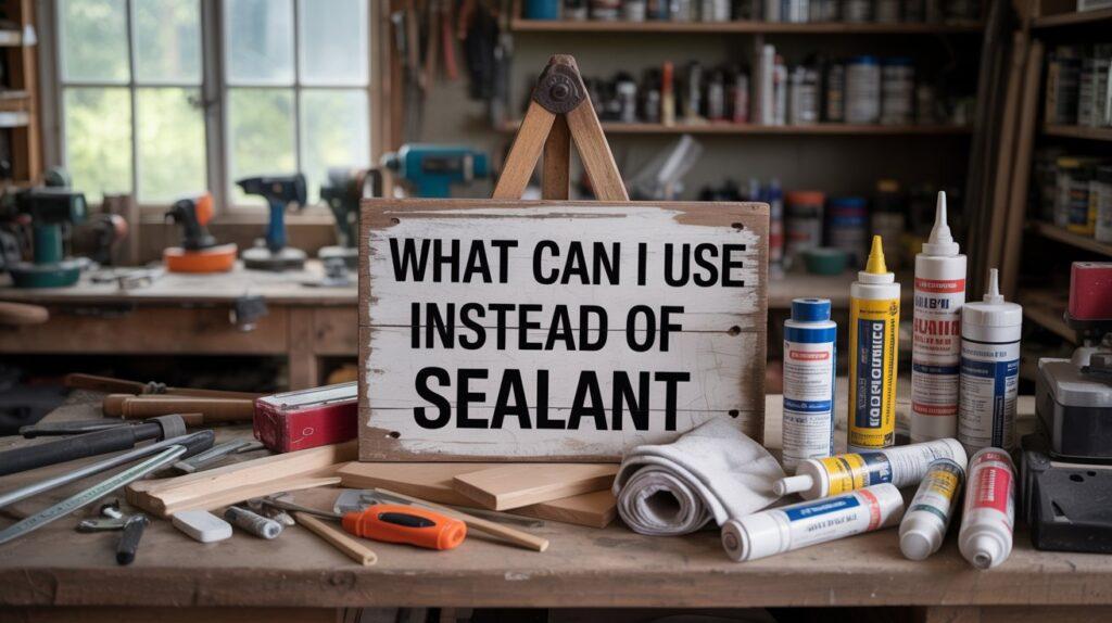 What Can I Use Instead of Sealant