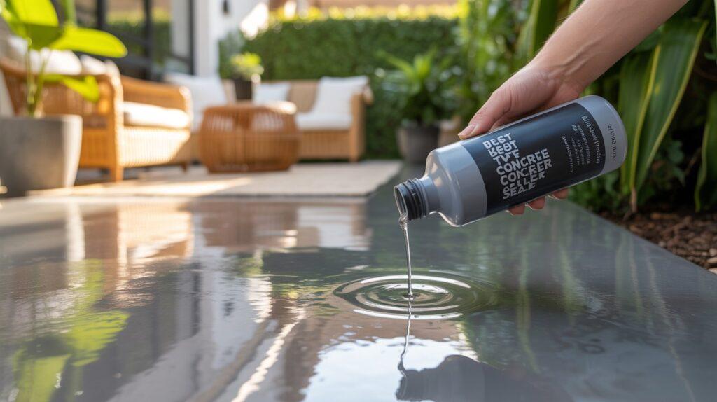 What is the Best Type of Concrete Sealer