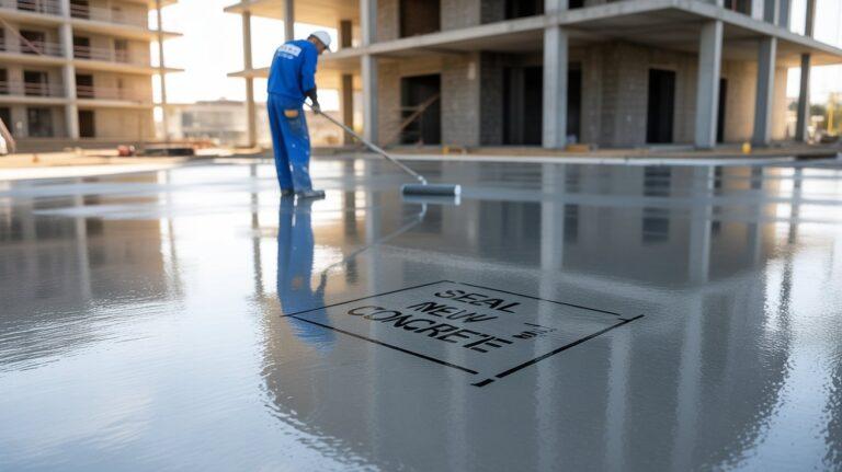Seal New Concrete
