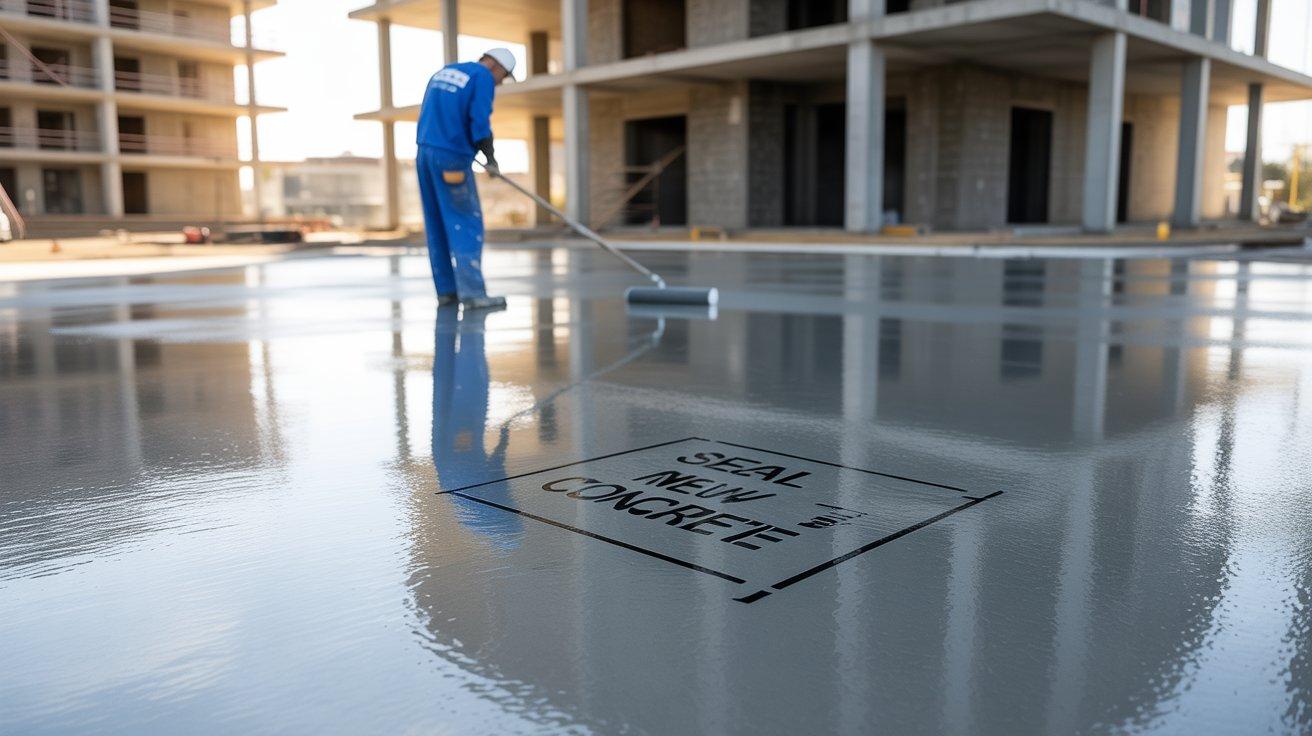 Seal New Concrete