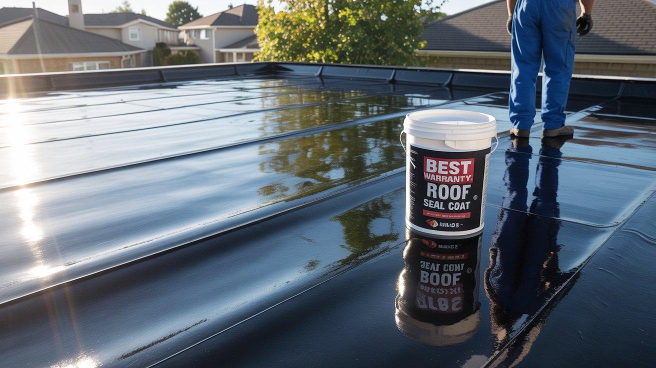 Best Warranty Roof Seal Coat for a Flat Roof
