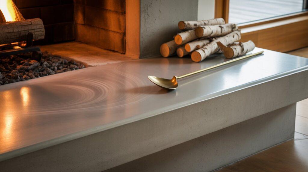 How to Seal And Polish Concrete Hearth