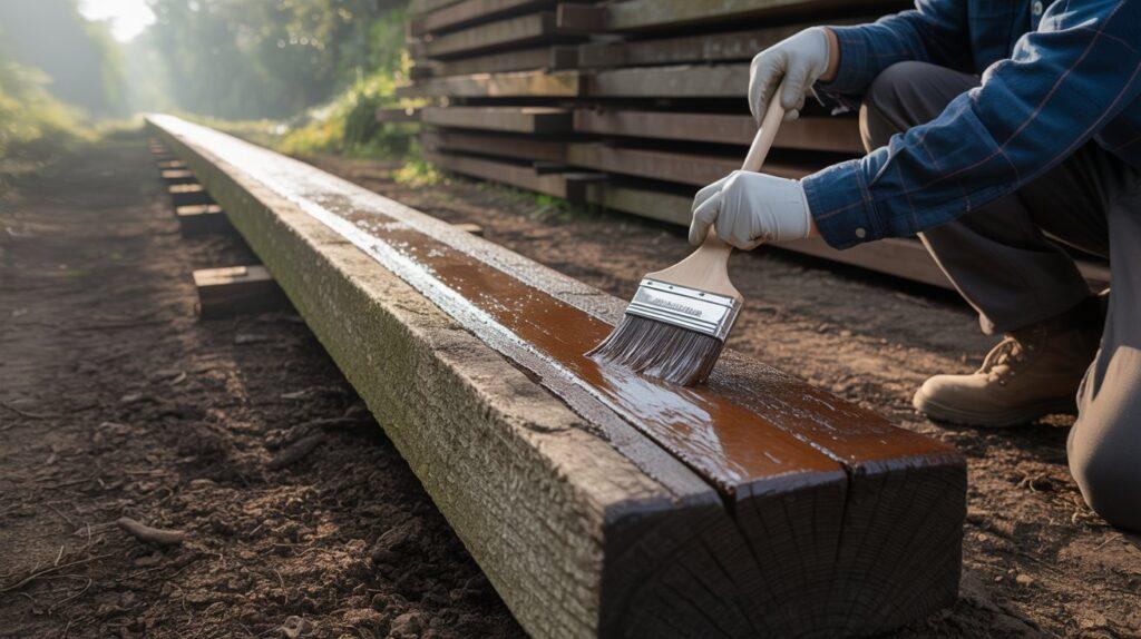 How to Seal Railroad Ties1