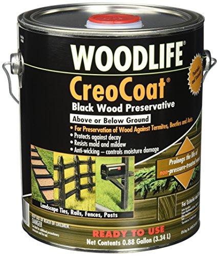 How to Seal Creosote Treated Railroad Ties
