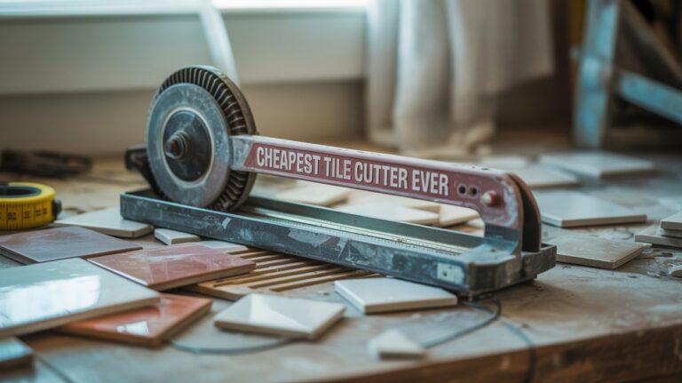Cheapest Tile Cutter Ever Review