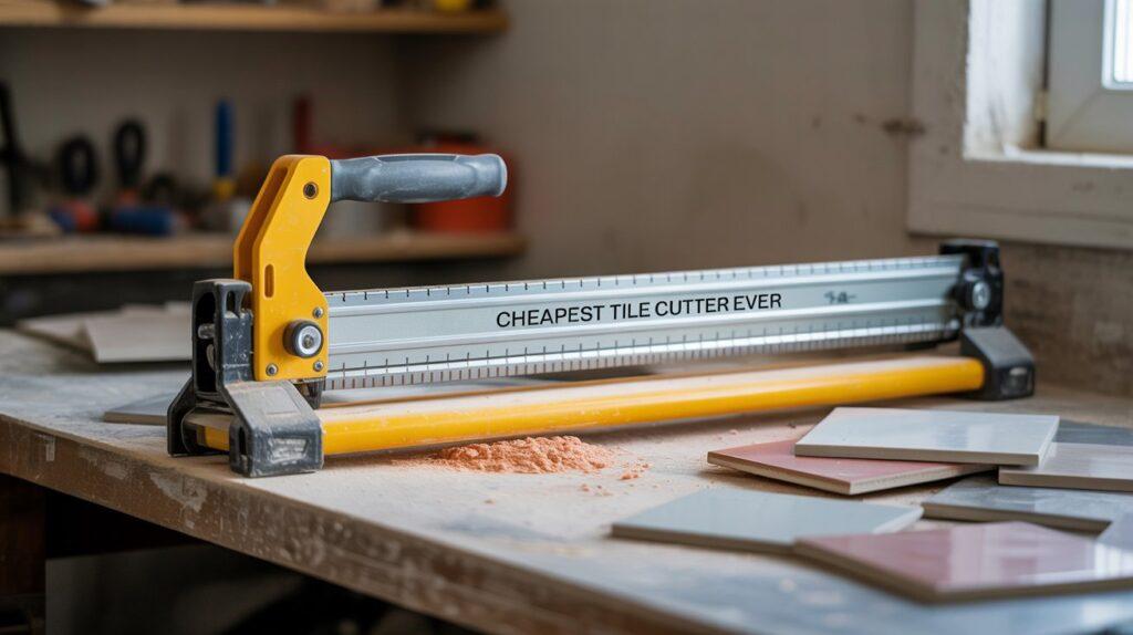 Cheapest Tile Cutter Ever Review