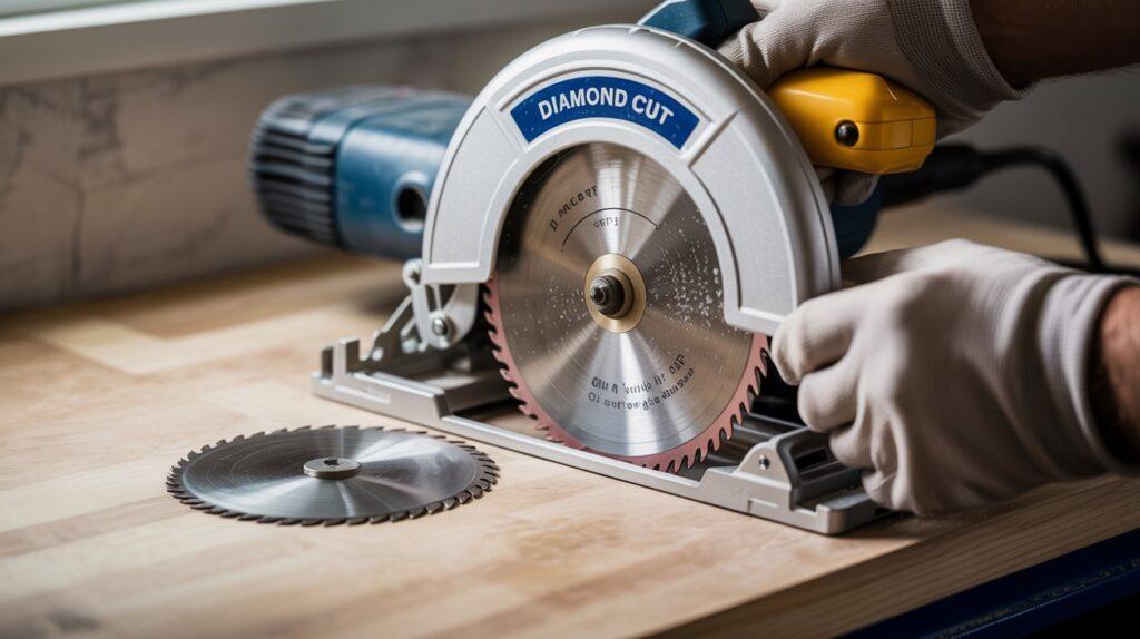 How To Change A Tile Saw Blade1
