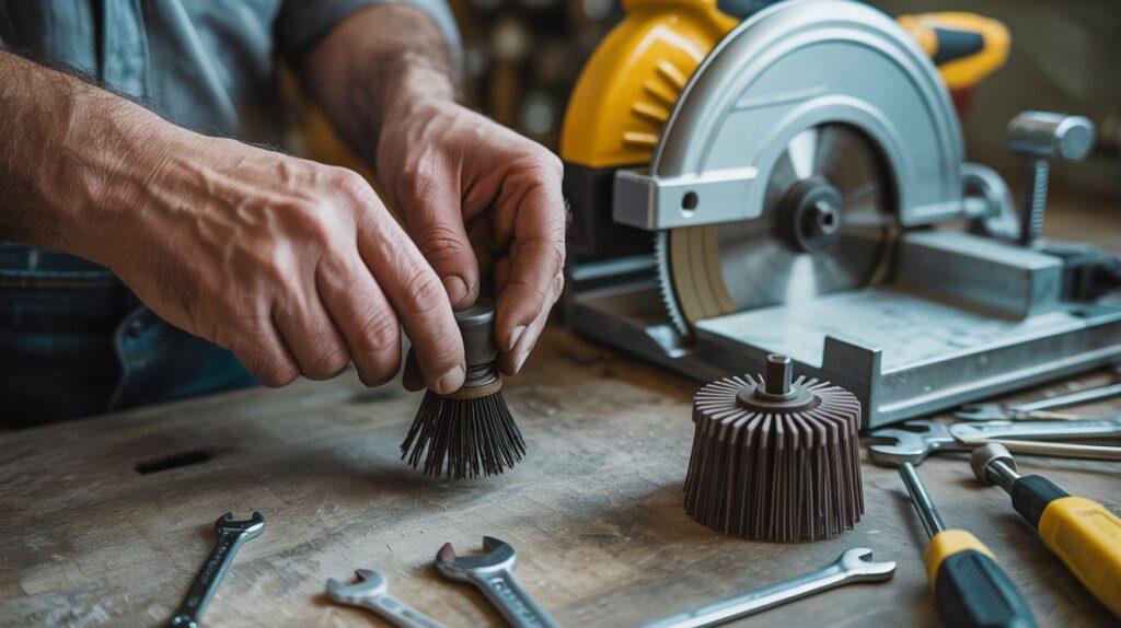 How To Change The Brushes In A Tile Saw