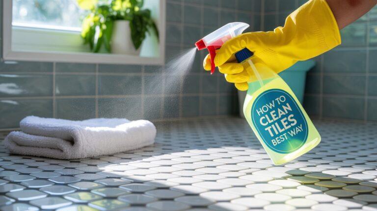 How To Clean Tiles Best Way