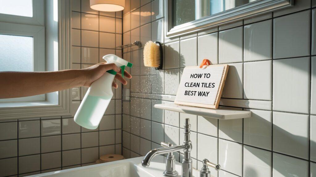 How To Clean Tiles Best Way