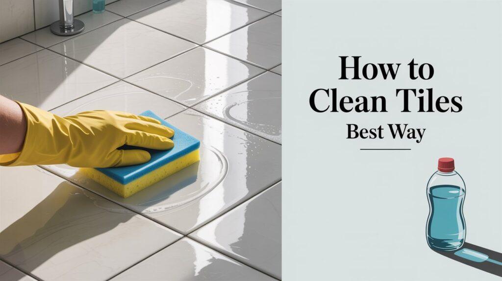 How To Clean Tiles Best Way