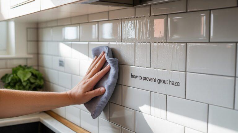 How To Prevent Grout Haze