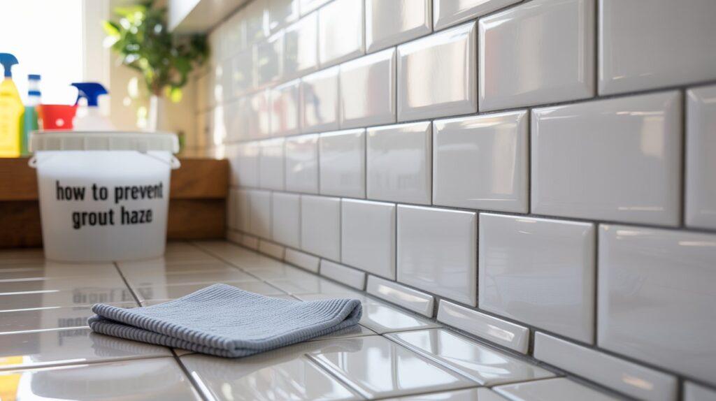 How To Prevent Grout Haze