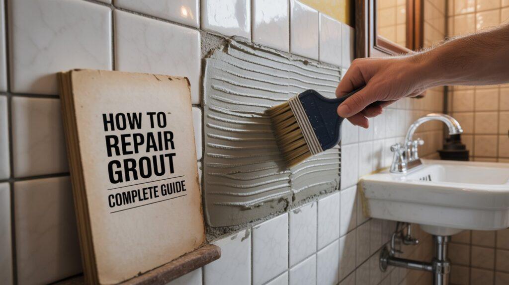 How To Repair Grout Complete Guide