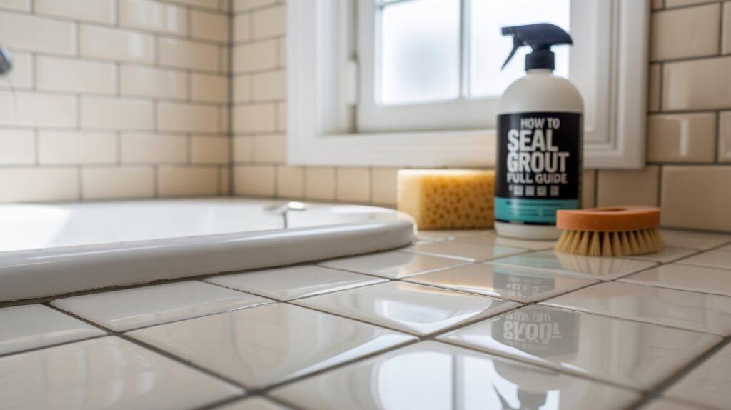 How To Seal Tile Grout Full Guide