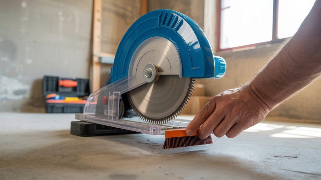 How To Change The Brushes In A Tile Saw
