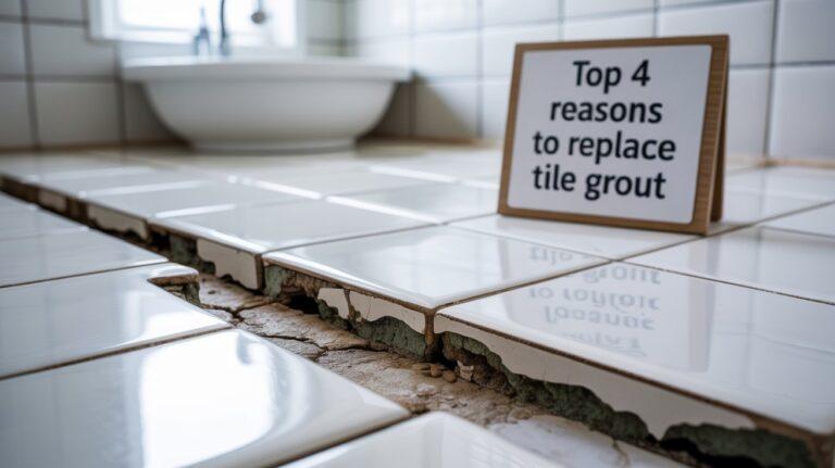 Top 4 Reasons To Replace Tile Grout