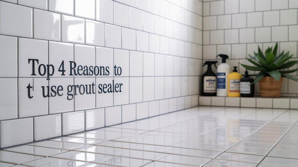 Top 4 Reasons To Use Grout Sealer1