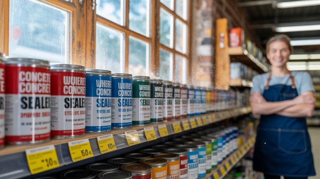 Where to Buy Concrete Sealer
