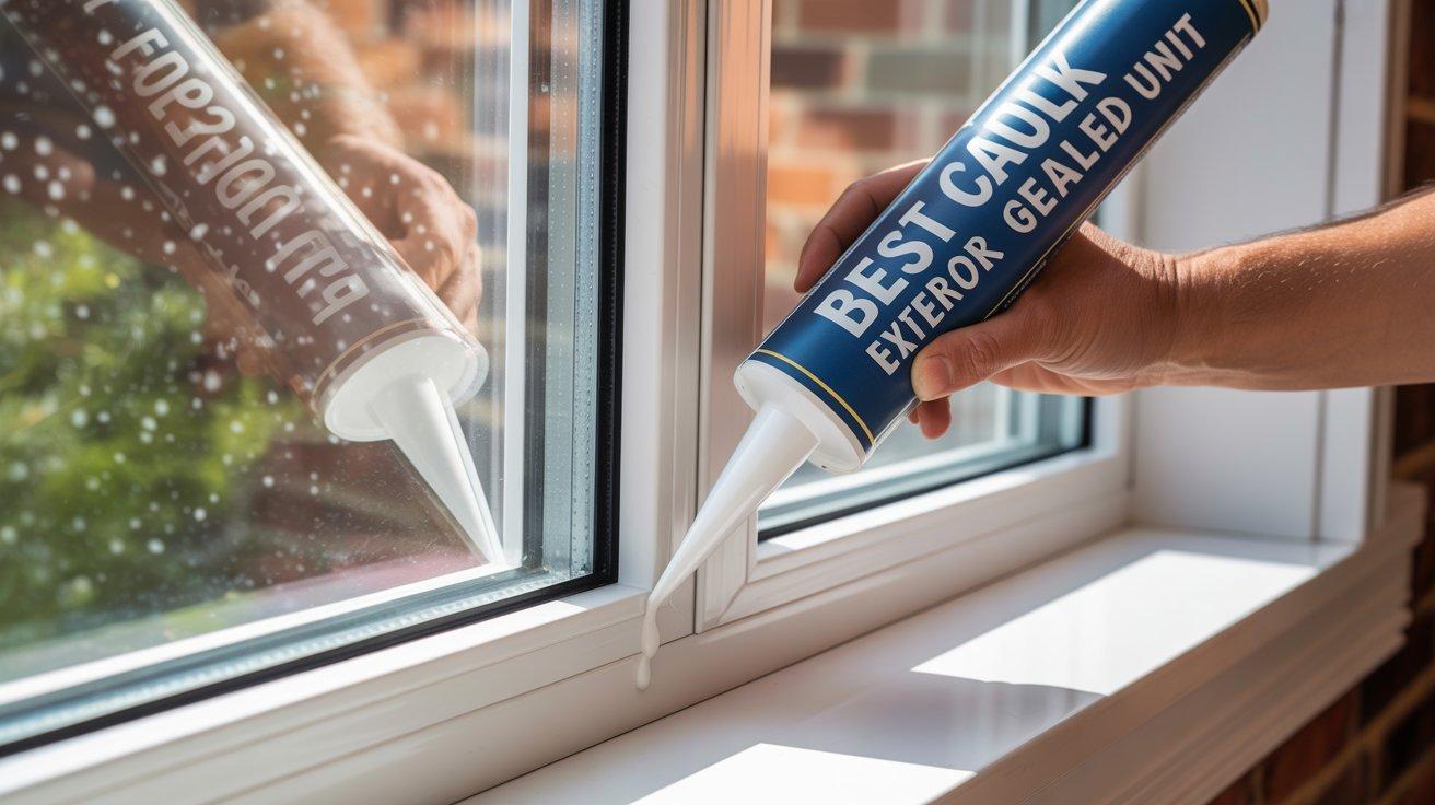 Best Caulk for Exterior Glass Sealed Unit