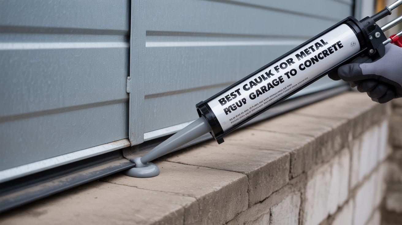 Best Caulk for Metal Garage to Concrete