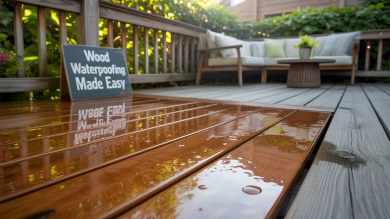Wood Waterproofing Made Easy