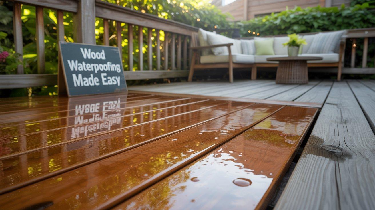Wood Waterproofing Made Easy