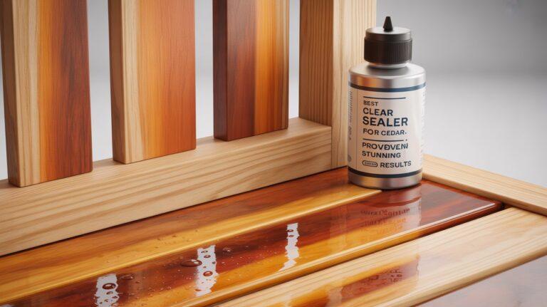 Best Clear Sealer for Cedar