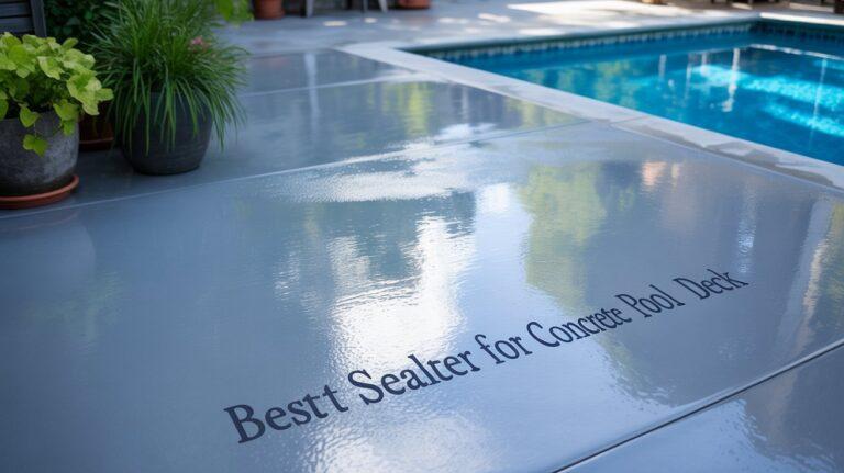 Best Sealer for Concrete Pool Deck