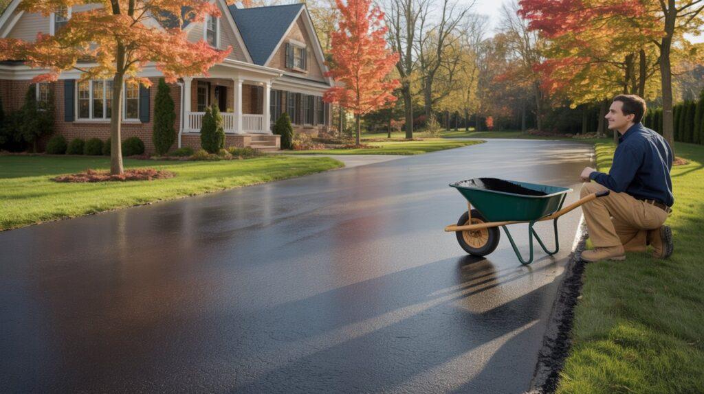 Best Time of Year to Seal a Driveway 