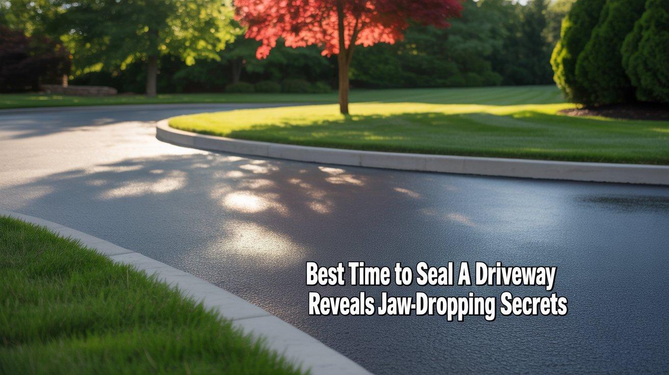Best Time to Seal a Driveway