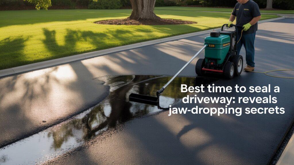 Best Time to Seal a Driveway
