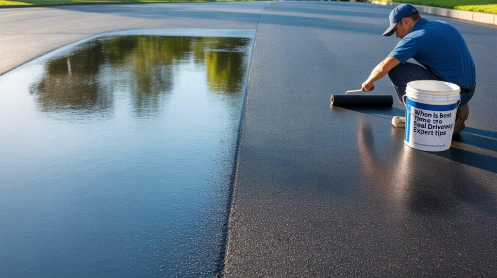 When is Best Time to Seal Driveway