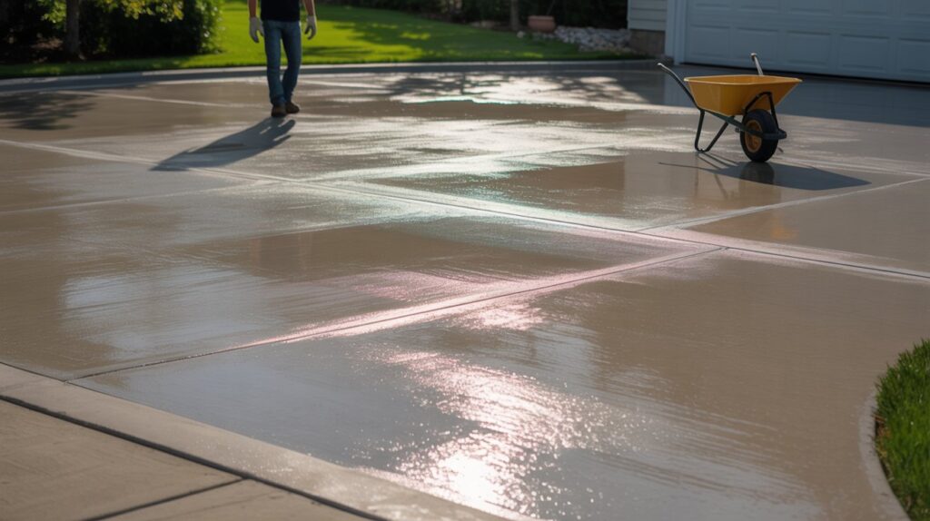 Best Time to Seal Concrete Driveway