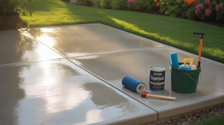 Best Time to Seal Concrete Patio