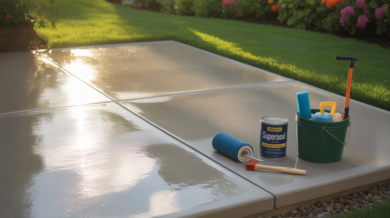 Best Time to Seal Concrete Patio