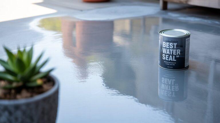 Best Water Seal for Concrete