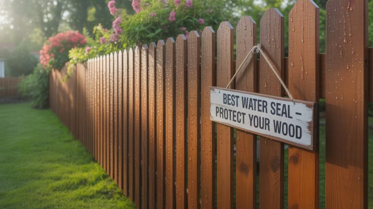 Best Water Seal for Wood Fence
