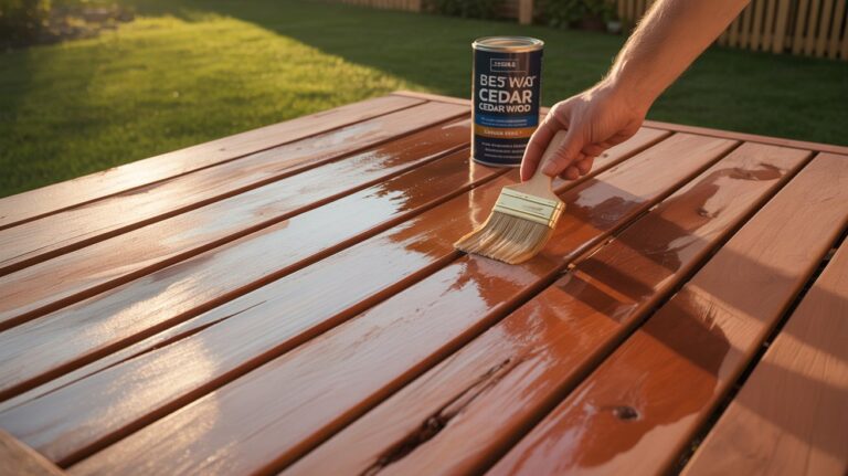 Best Way to Seal Cedar Wood