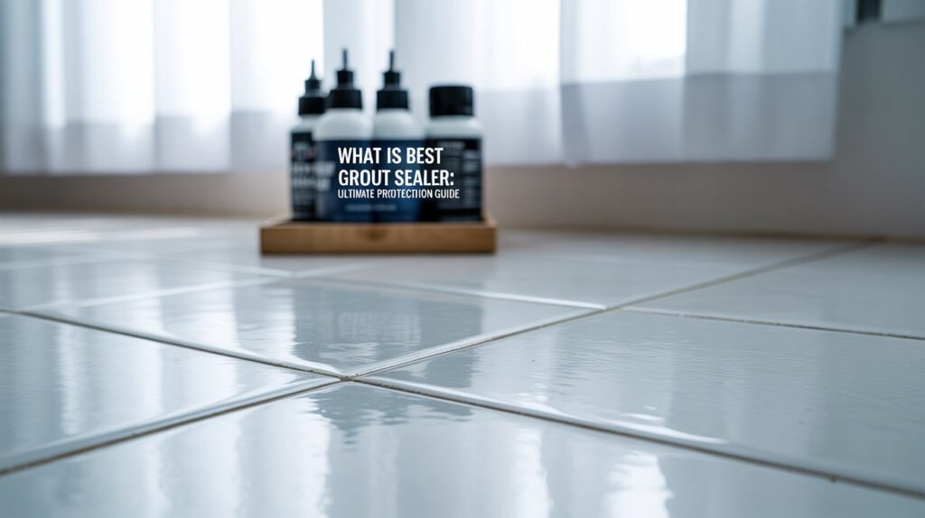 What is Best Grout Sealer