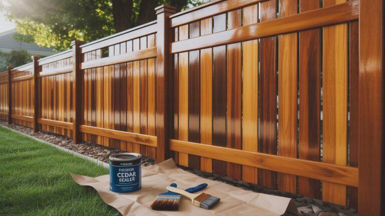 Best Cedar Fence Stain And Sealer