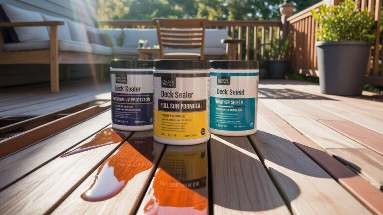 Best Deck Sealer for Full Sun