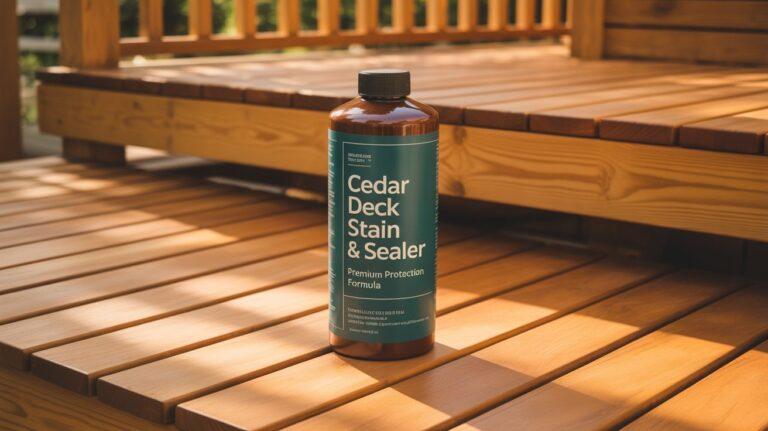 Best Stain Sealer for Cedar Deck