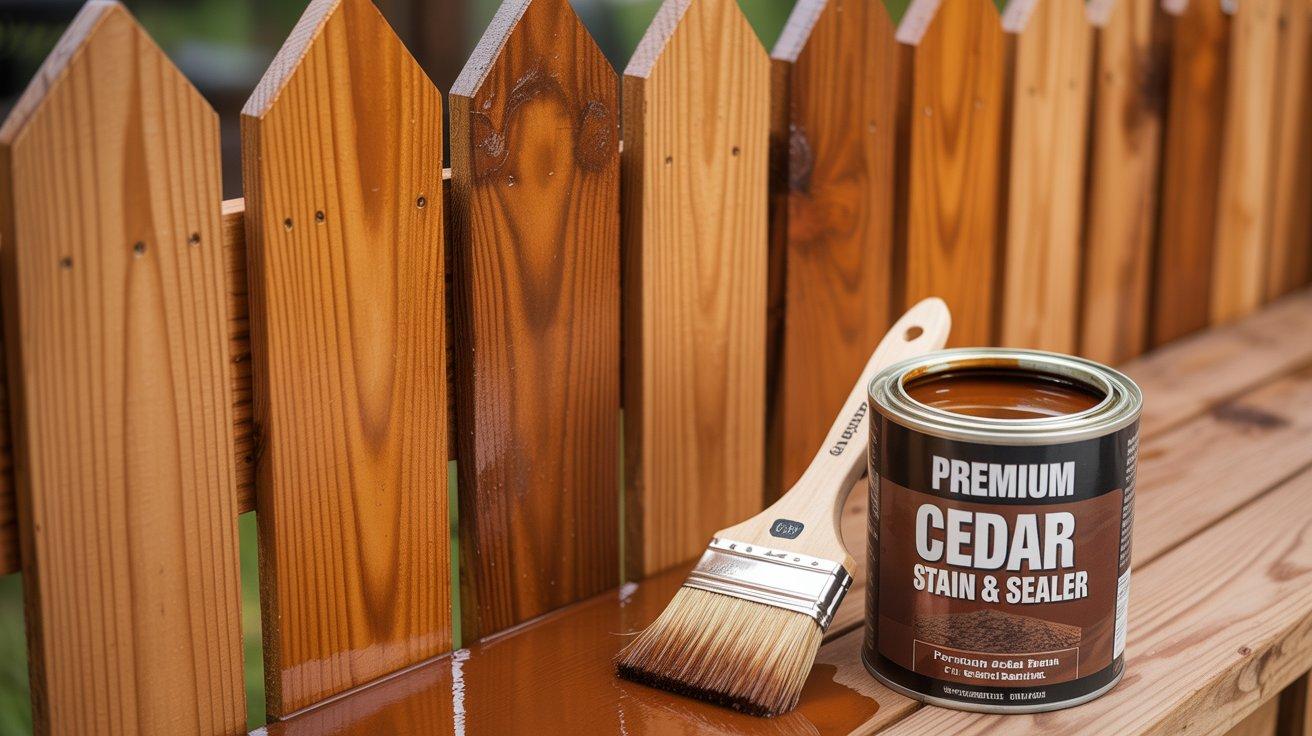 Best Stain And Sealer for Cedar Fence