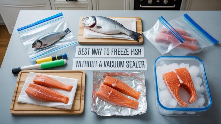 Best Way to Freeze Fish Without a Vacuum Sealer
